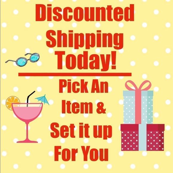 Boutique Other - ❤️ Today’s Discounted Shipping- Woo Hoo ❤️